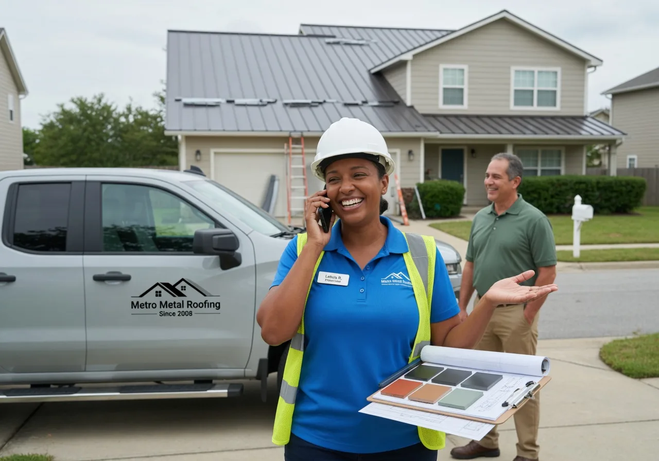 Storm Damage Metal Roof Repair in Northern Cambria, PA